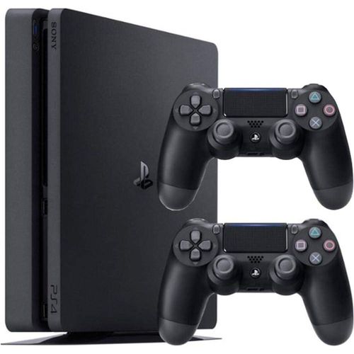 Sony PlayStation 4 (PS4) Console with Dual Wireless Controllers