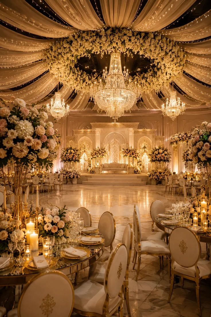Royal wedding elegance