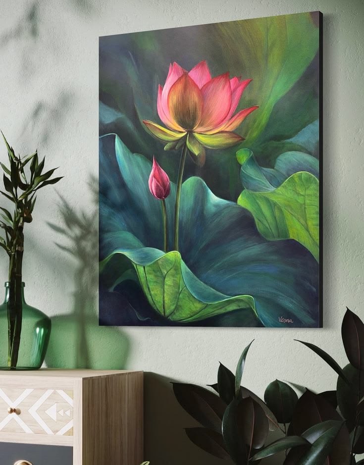 Serenity Lotus Flower