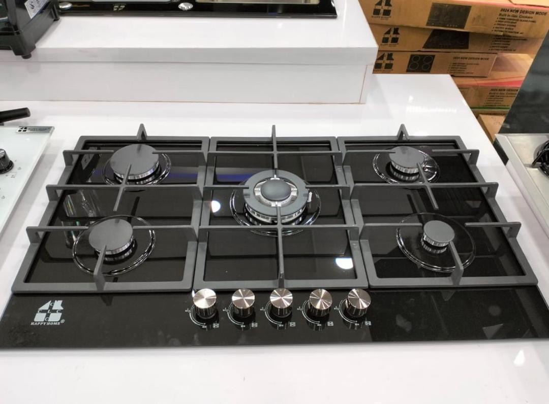 Happy home 5-Burner Built-in Gas Hob (Gas Cooker)