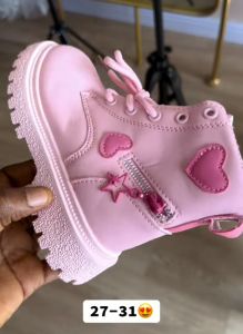 Pink shoes