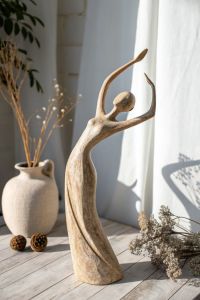 Elongated Human Figure Sculpture