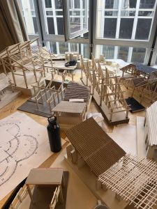 Wooden & Cardboard Architectural Models