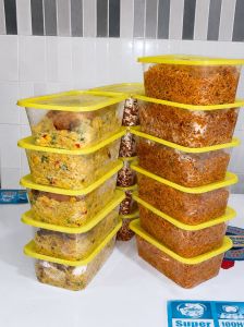 Yummy Jollof rice and Fried rice (1 litre)