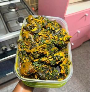  Assorted Afang Soup ( 1litre)
