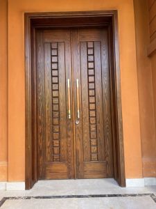 American Classic Front Double Door (Solid Oak/Teak)