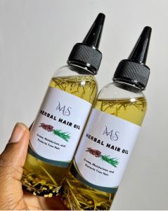 Herbal hair oil