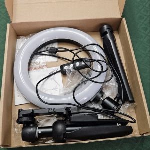 Phone Tripod Magnetic Selfie Ring Light