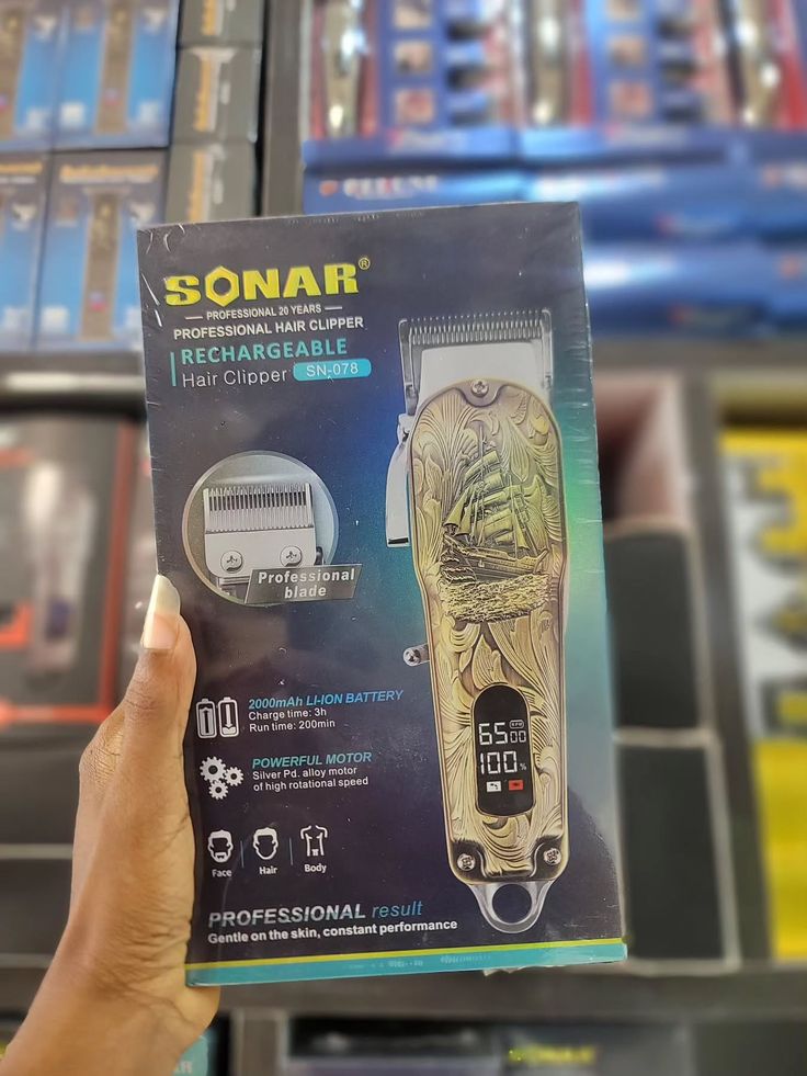 SONAR SN-078 Professional Rechargeable Hair Clipper