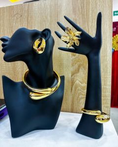 Real 18K Gold Chain Necklace (AU750 Cuban Chain)