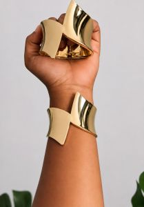 VOJEFEN 18K Gold Double Layer Bracelet (AU750 Real Gold)