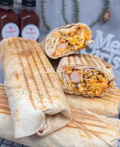 Grilled chicken  Sausage Wrap  (shawarma)
