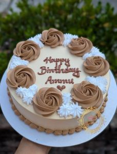 Birthday Cake (Custom Frosted Design)