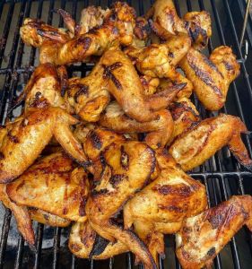 Grilled Chicken Wings  (per portion)