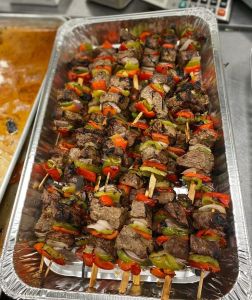 Grilled Beef & Vegetable Skewers