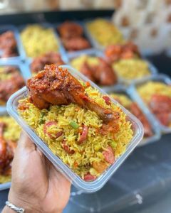 Fried Rice with Chicken & Sausage