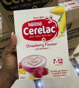 Nestlé Cerelac Baby Cereal with Milk – Strawberry Flavour