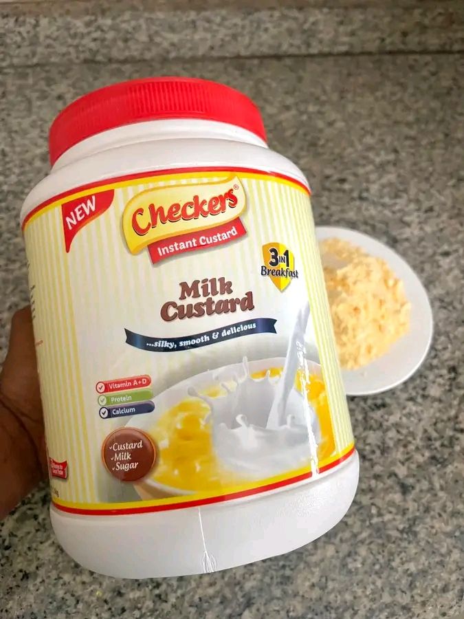 Checkers Instant Custard Milk Custard
