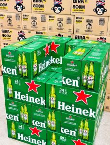 Heineken Lager Beer – 24-Pack (330ml Bottles)