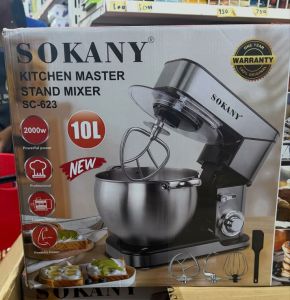 Sokany SC-623 Kitchen Master Stand Mixer (10L, 2000W)