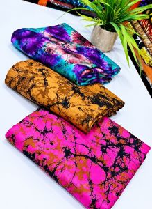 Premium Tie-Dye African Print Fabric